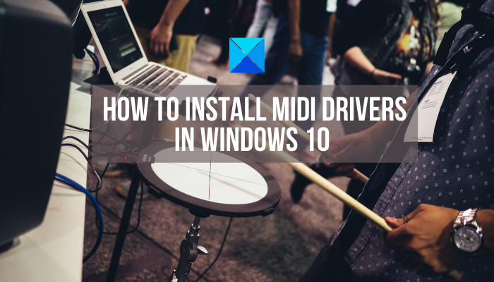 MIDI-stuurprogramma's installeren in Windows 10
