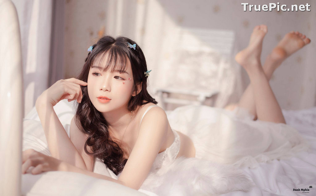 Image Vietnamese Cute Girl - Tran Thi Anh Thu - Beautiful White Butterfly - TruePic.net - Picture-2