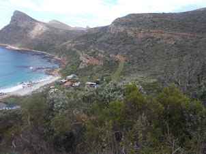 Scenic road route to "Cape Point Nature Reserve".