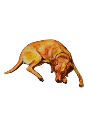 My Pet Lab Retriever painting