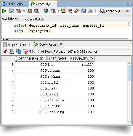 SQL And PL/SQL Book For Beginners: How data is retrieved from selected ...