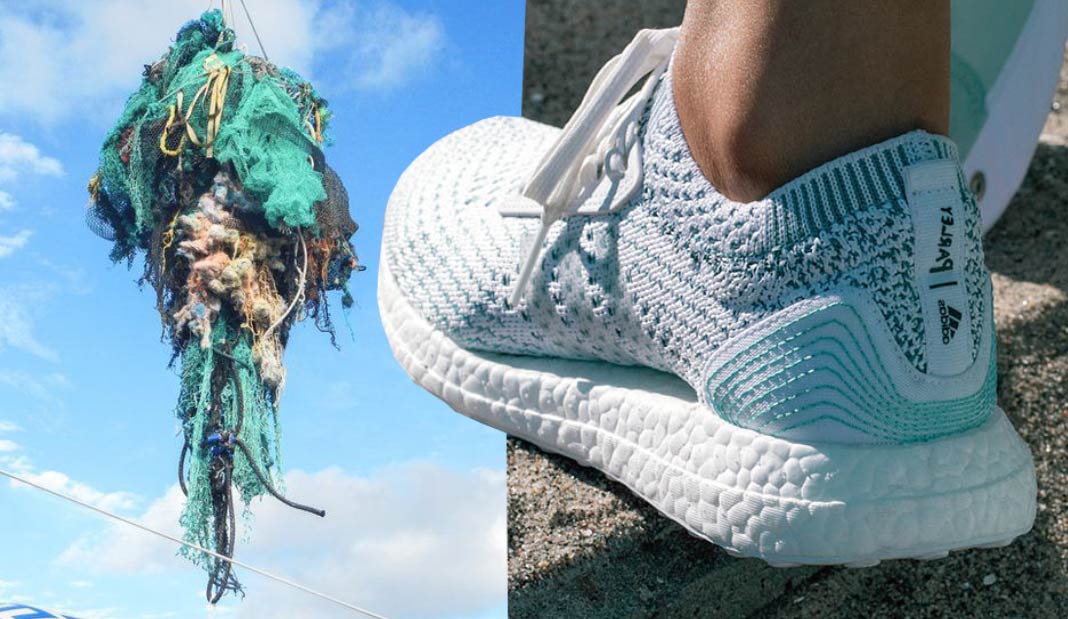 Adidas saca a la venta tenis hechos con plástico del mar