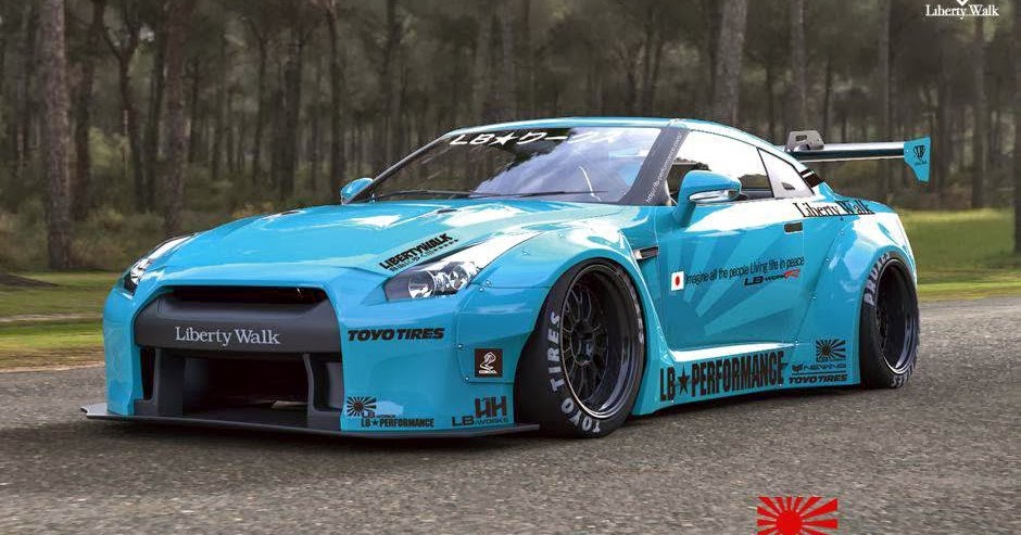 Nissan GTR r35 ливрея