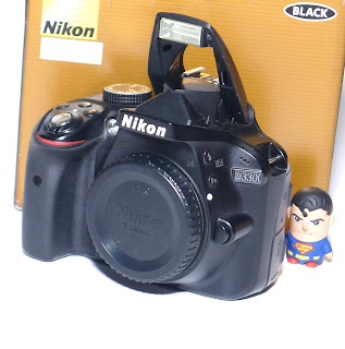 Kamera Nikon D3300 BO Second Fullset