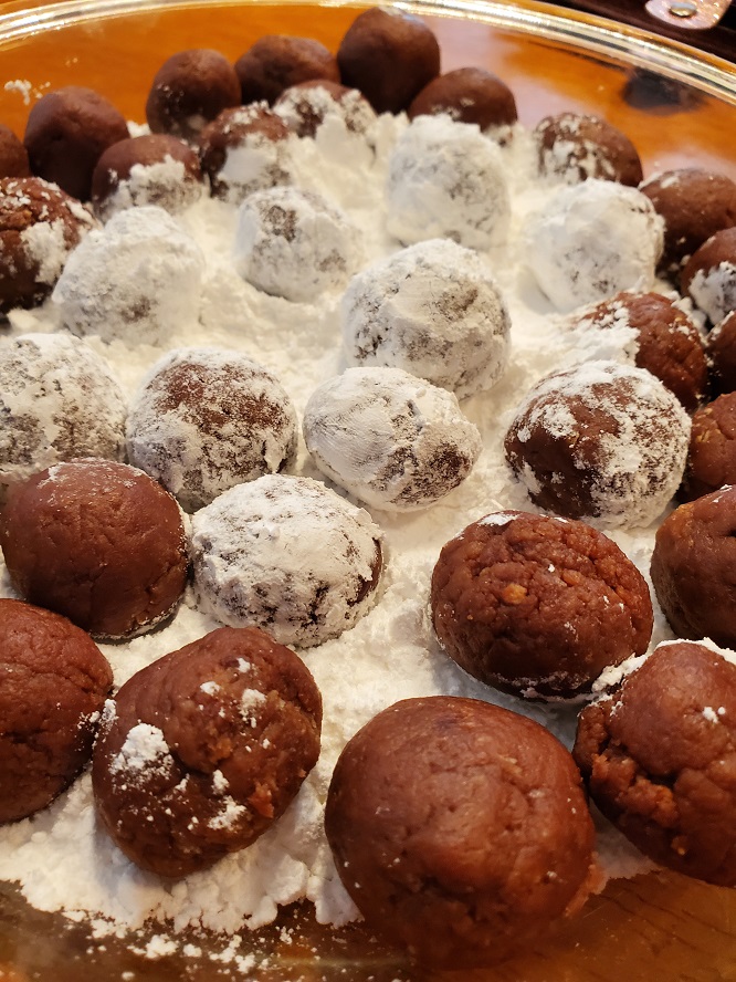 No Bake Rum Balls What's Cookin' Italian Style Cuisine