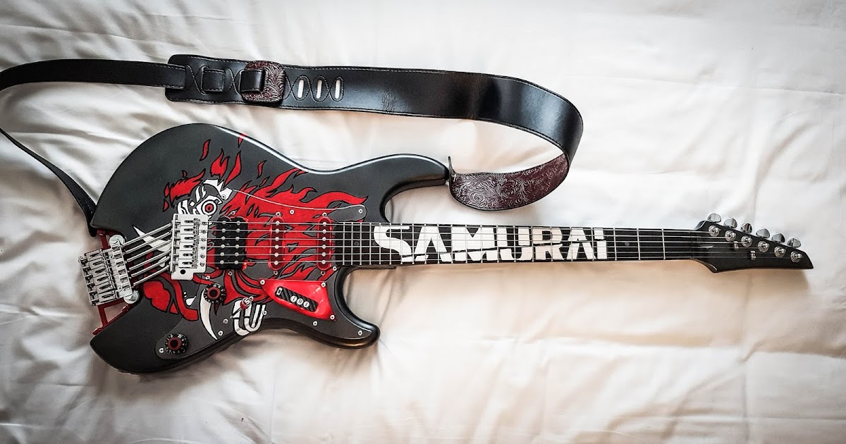 How was Samurai electric guitar from Cyberpunk 2077 made? Germia