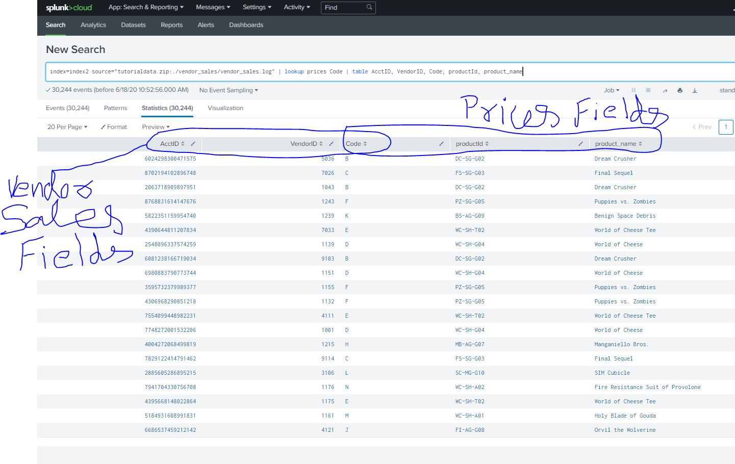 Splunk Add more fields to events using Lookups