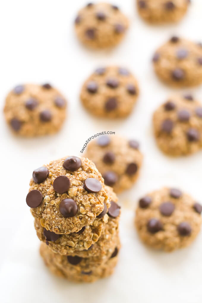 Vegan Chocolate Oatmeal Cookies | danceofstoves.com Vegan Chocolate Oatmeal Cookies | danceofstoves.com