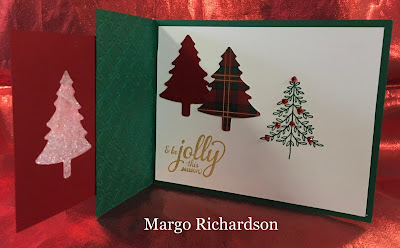 Stampin' Up!, Wrapped in Plaid, Christmas Gleaming, Margo Richardson, www.stampingwithsusan.com, 2019 Holiday Catalog,