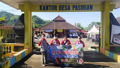 MAN 2 Kebumen Peduli Semeru