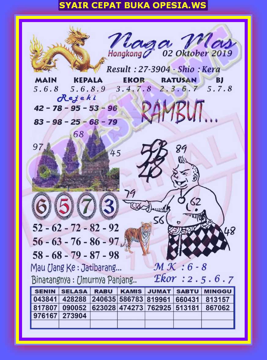 1 New Message Kode Syair Hongkong 2 Oktober 2019 Forum Syair Togel Hongkong Singapura Sydney