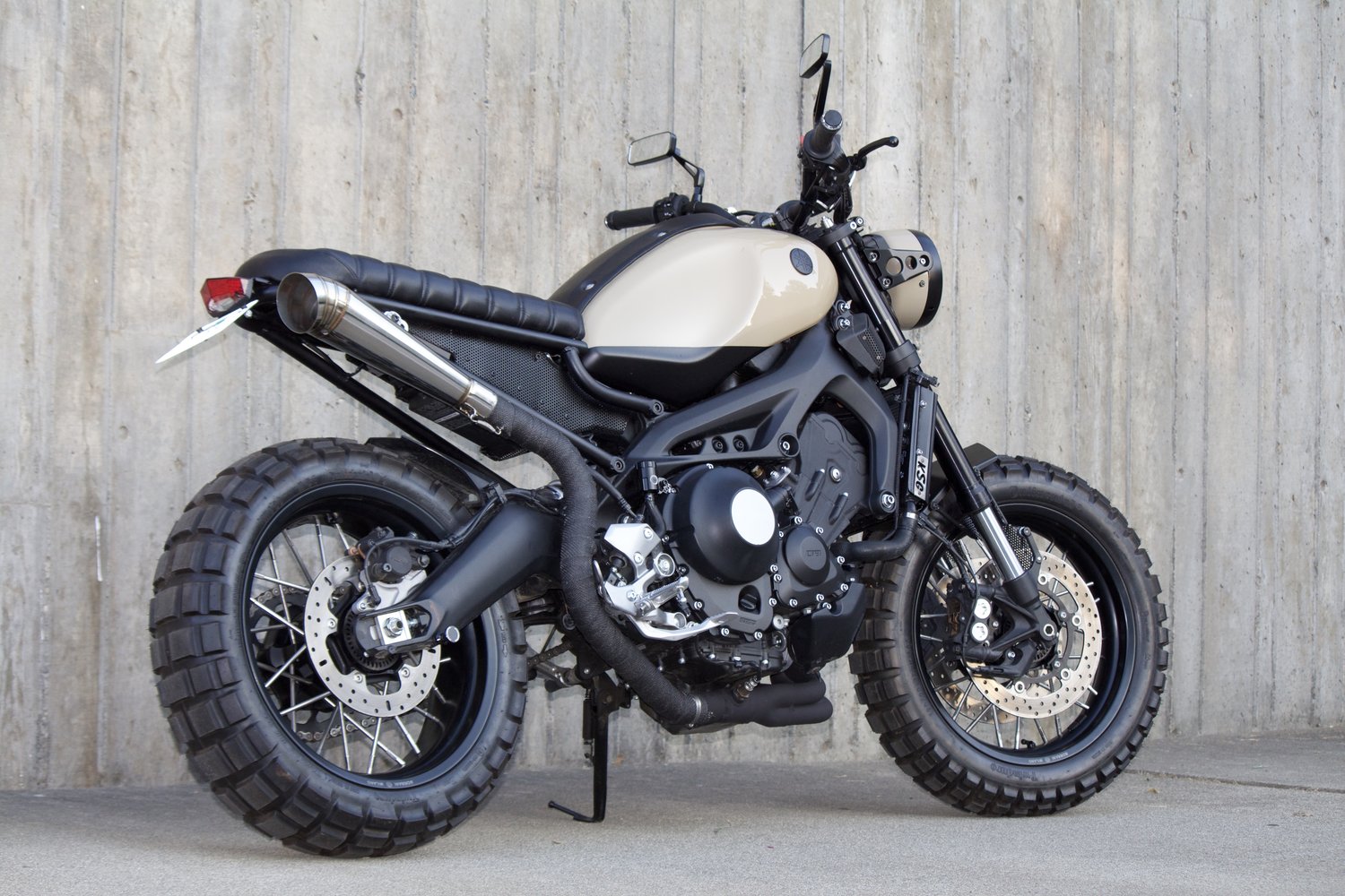 Hell Kustom Yamaha XSR900 By Kickstart Garage