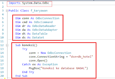 Part4 membuat Aplikasi Hotel Dengan Vb.Net + Database Mysql – membuat Form Karyawan  