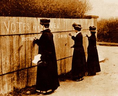 Suffragette e il diritto al voto