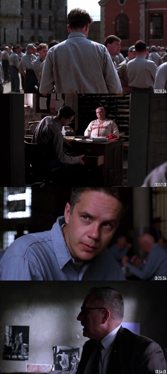 The Shawshank Redemption 1994 BRRip 720p 480p Dual Audio Hindi English Full Movie Download