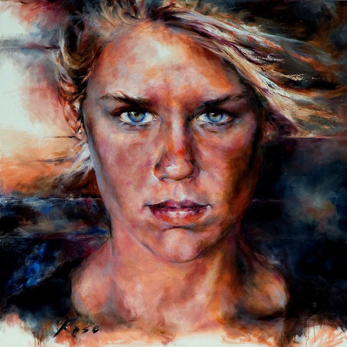 Фигуративные картины и портреты. William Rose 19