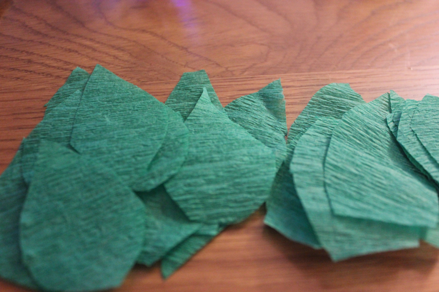 Clearwater Cottage How to Make Crepe Paper Jungle Vines