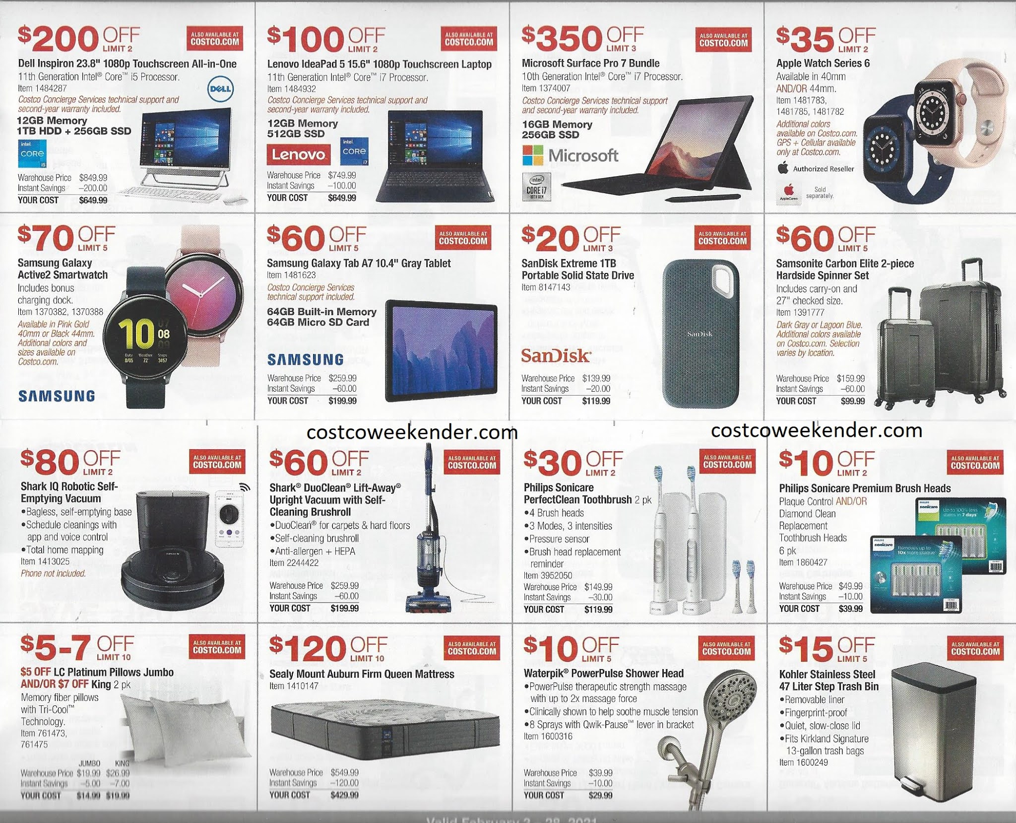 February 2021 Costco Coupon Book Costco Weekender