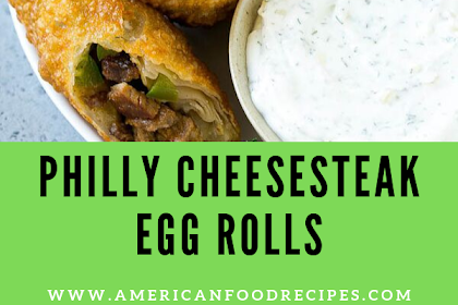 PHILLY CHEESESTEAK EGG ROLLS