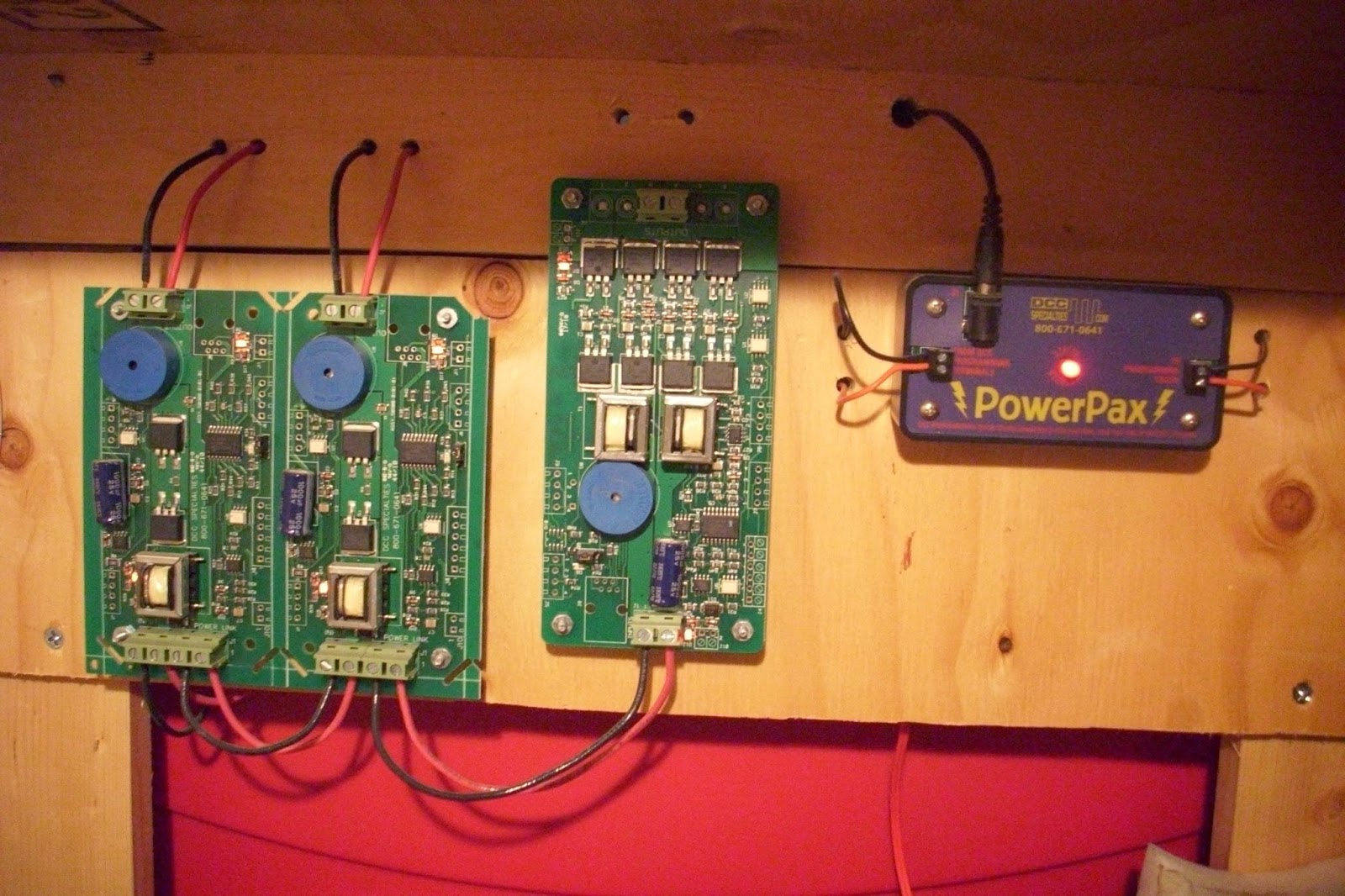 Oakdale Junction - SP's Montpellier Branch: MRC DCC Control System