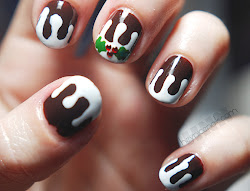 christmas nail designs themed nails holiday tacky festive want pudding wow actually try ll bow concorso grazia blogger di per