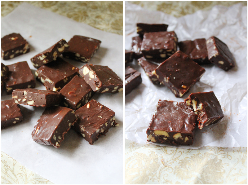 Baker in Disguise Chocolate Cashew Fudge