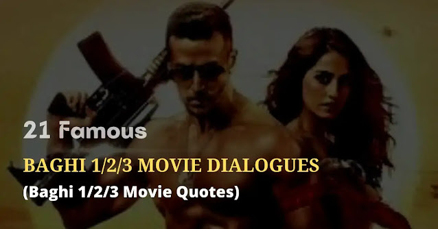 baghi movie dialogues, baghi movie quotes, baghi movie shayari, baghi movie status, baghi movie captions