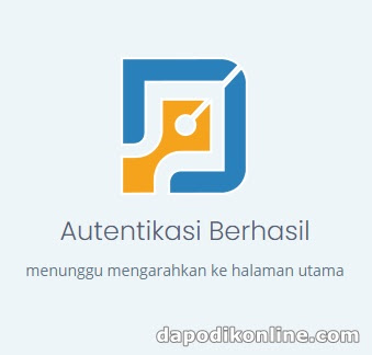 Autentikasi Berhasil