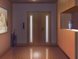 Anime Landscape: Anime Door Background