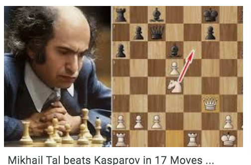 Too Much Complications in Mikhail Tal Game