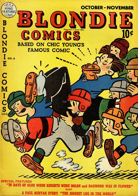 Blondie Comics (#01 - #15) 1947 - 1950. Complete Series - David McKay Publ.