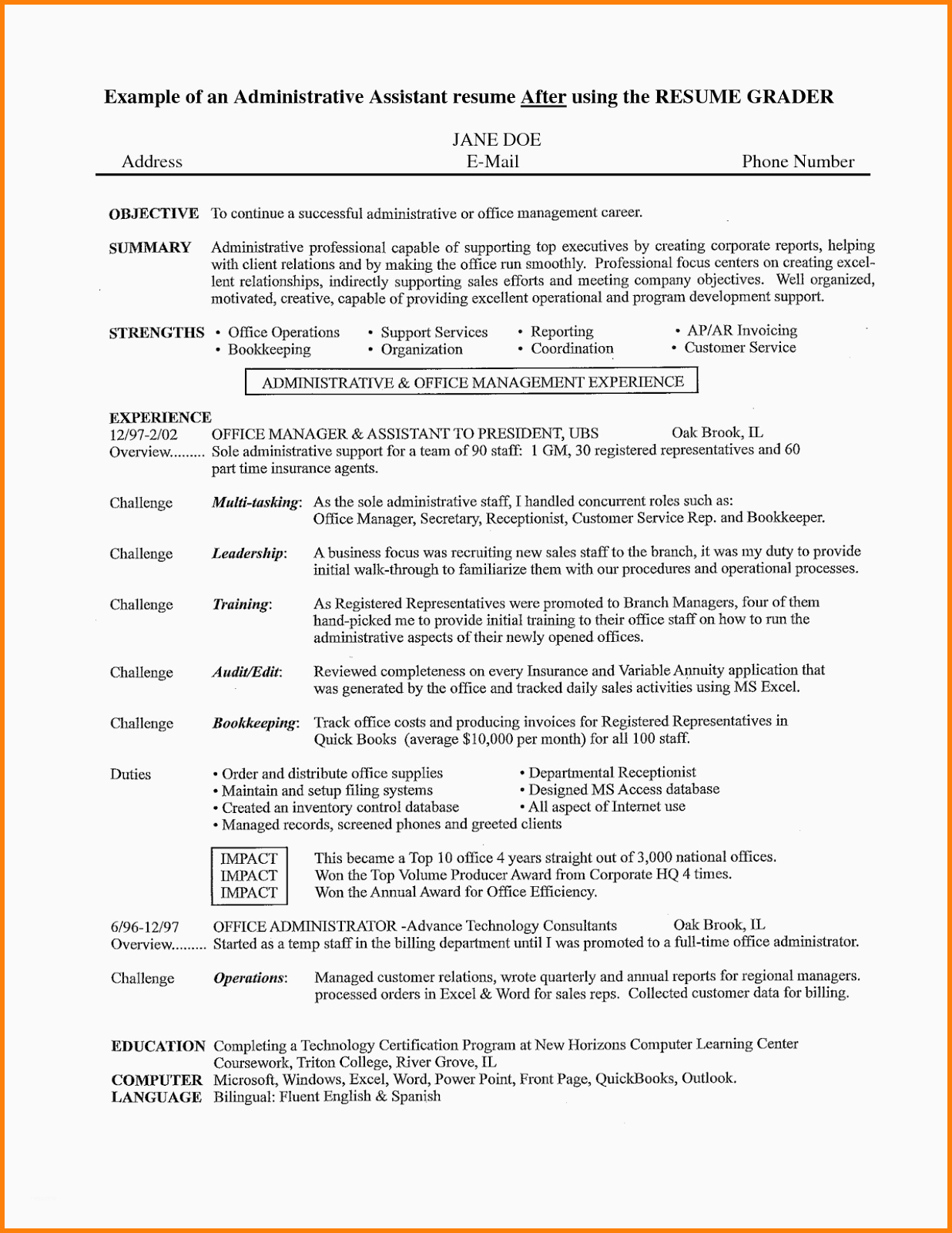 administrative assistant resume objective 2019 2020 resume administrative resume objective examples