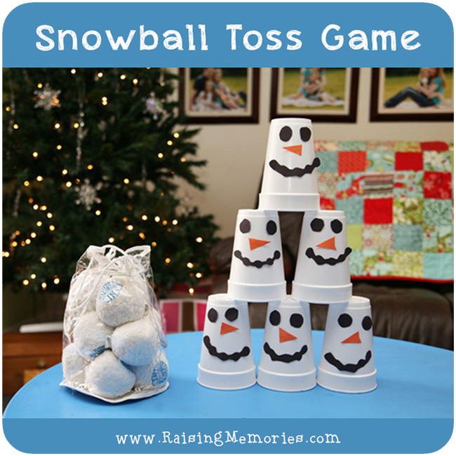 Indoor Snowball Game