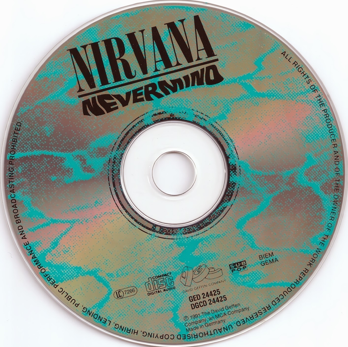 Nevermind Cd Insert goootup - Blog