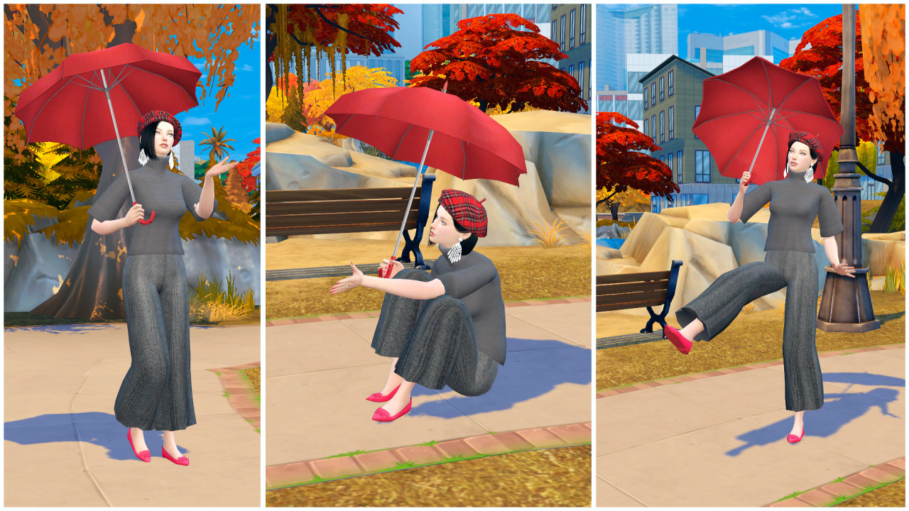 [RL]With_umbrella The Sims 4 SIMS4 Clove share Asia Tổng hợp Custom