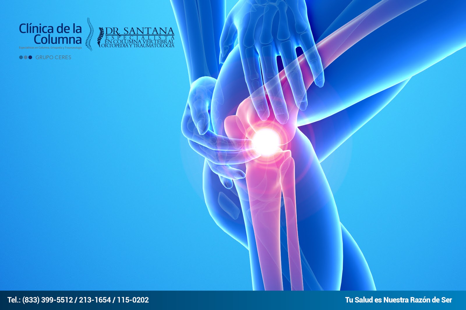 Artroscopia de rodilla Clínica de la Columna Dr. Miguel Ángel