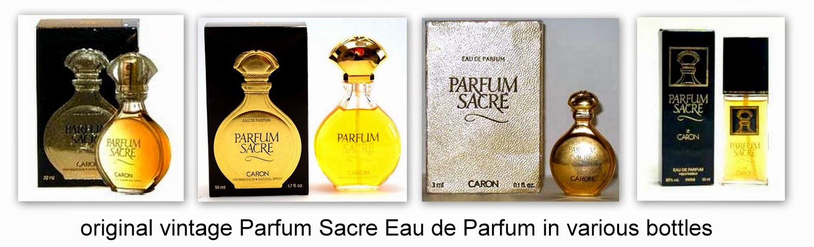 Caron Perfumes: Sacre c1991