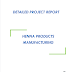 Project Report on Henna Products Manufacturing