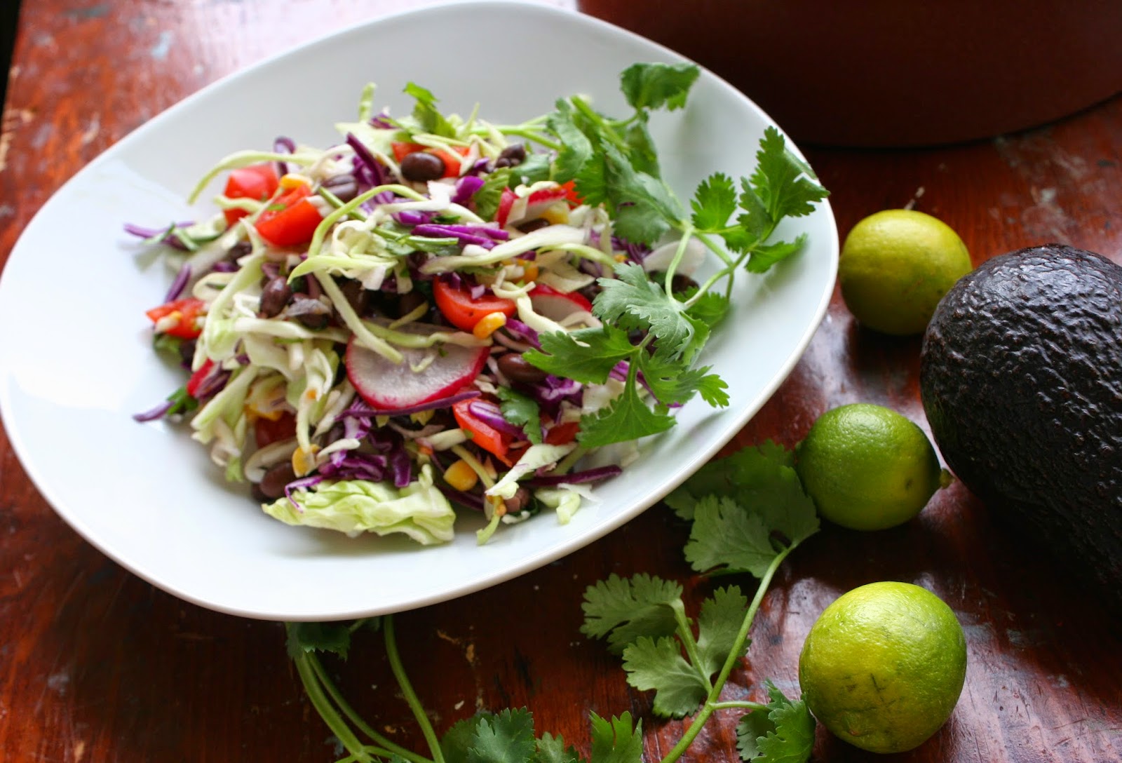 Sweet Luvin' In The Kitchen Mexican Cabbage Slaw with Jalapeño Dressing