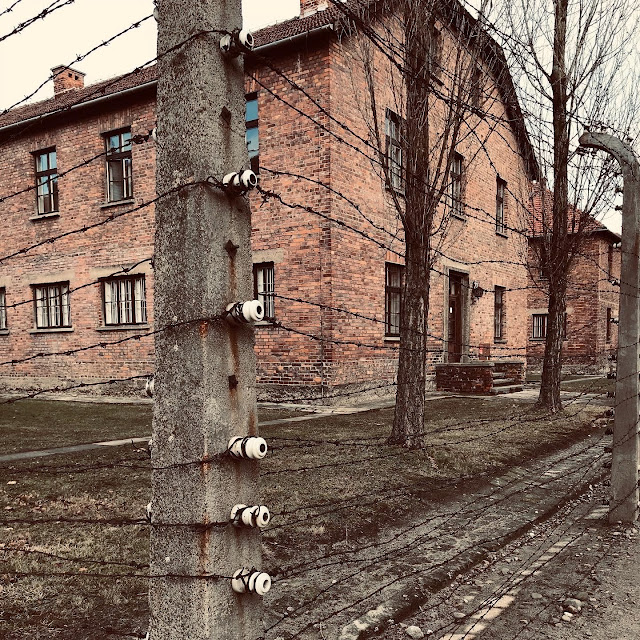 One of the blocks at Auschwitz : My Visit To Auschwitz (and why you should visit too) 