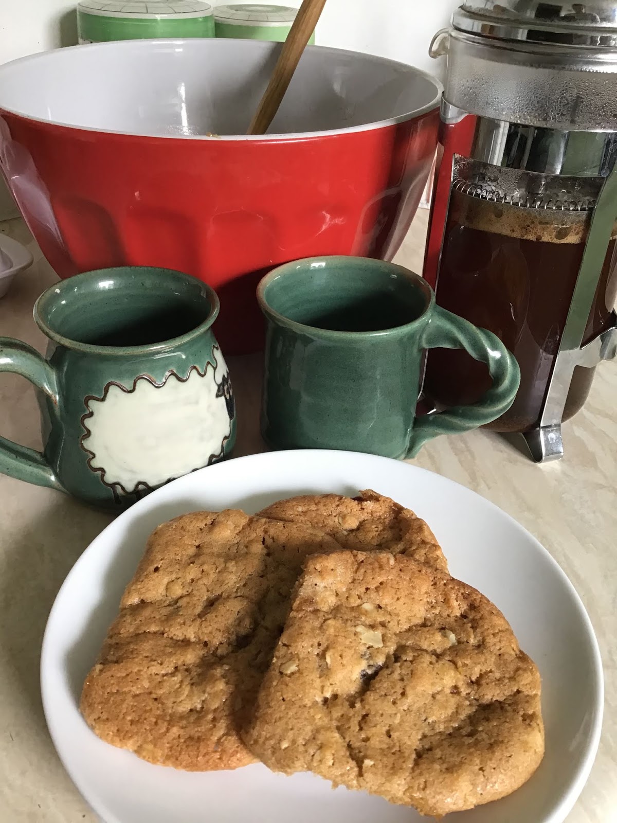 Needlecraft Corner Oatmeal and Raisin Cookies