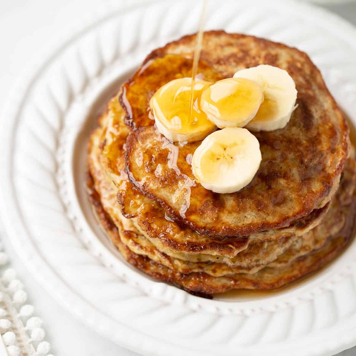 Easy ThreeIngredient Banana and Egg Pancakes Baby cereal pancakes