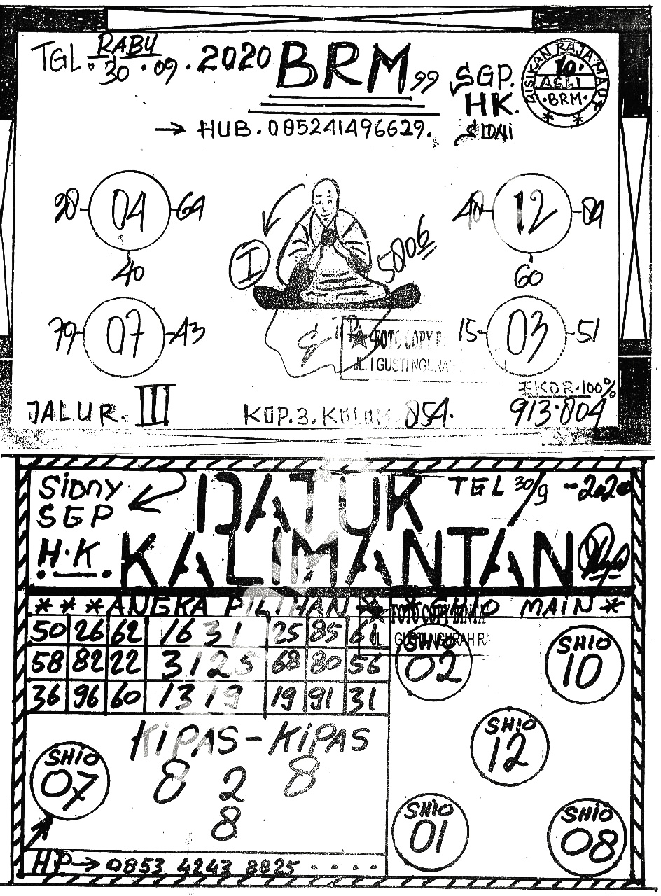 Prediksi Syair Sydney 30 September 2020 Keluaran Sydney Jakarta4d