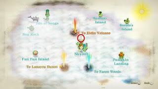 薩爾達傳說 禦天之劍 HD (Zelda Skyward Sword) 全迷宮收集地圖與BOSS分享