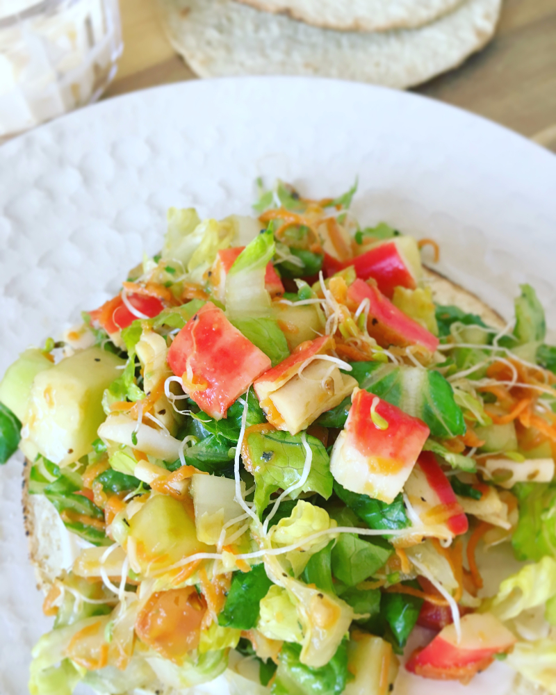 Ensalada de surimi Delirios de Cocina