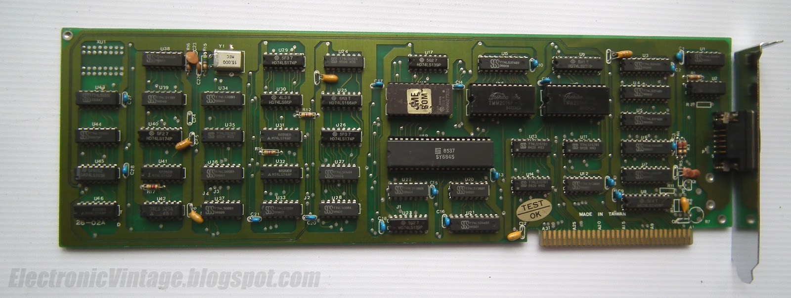 Color Graphics Card ISA SY6845