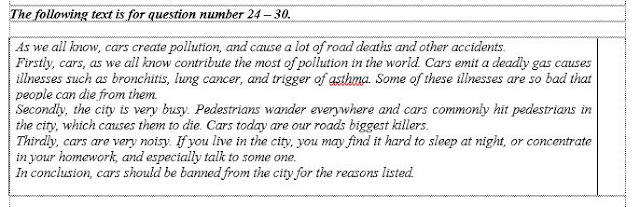 Contoh Soal Bahasa Inggris Beserta Kunci Jawabanya Untuk Smk Kelas Xi Semester 1 Wasito Web Id