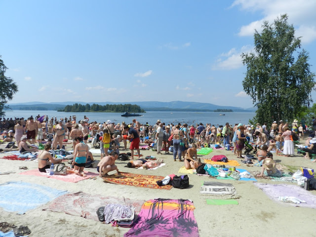 Пляж санатория Сунгуль