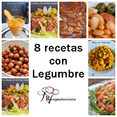 Ocho recetas con legumbre