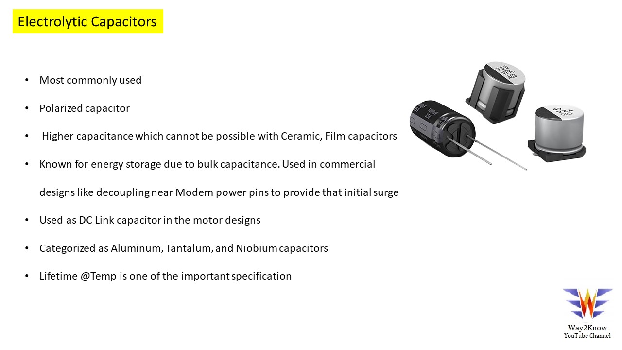 Electrolytic Capacitor Advantages and Disadvantages
